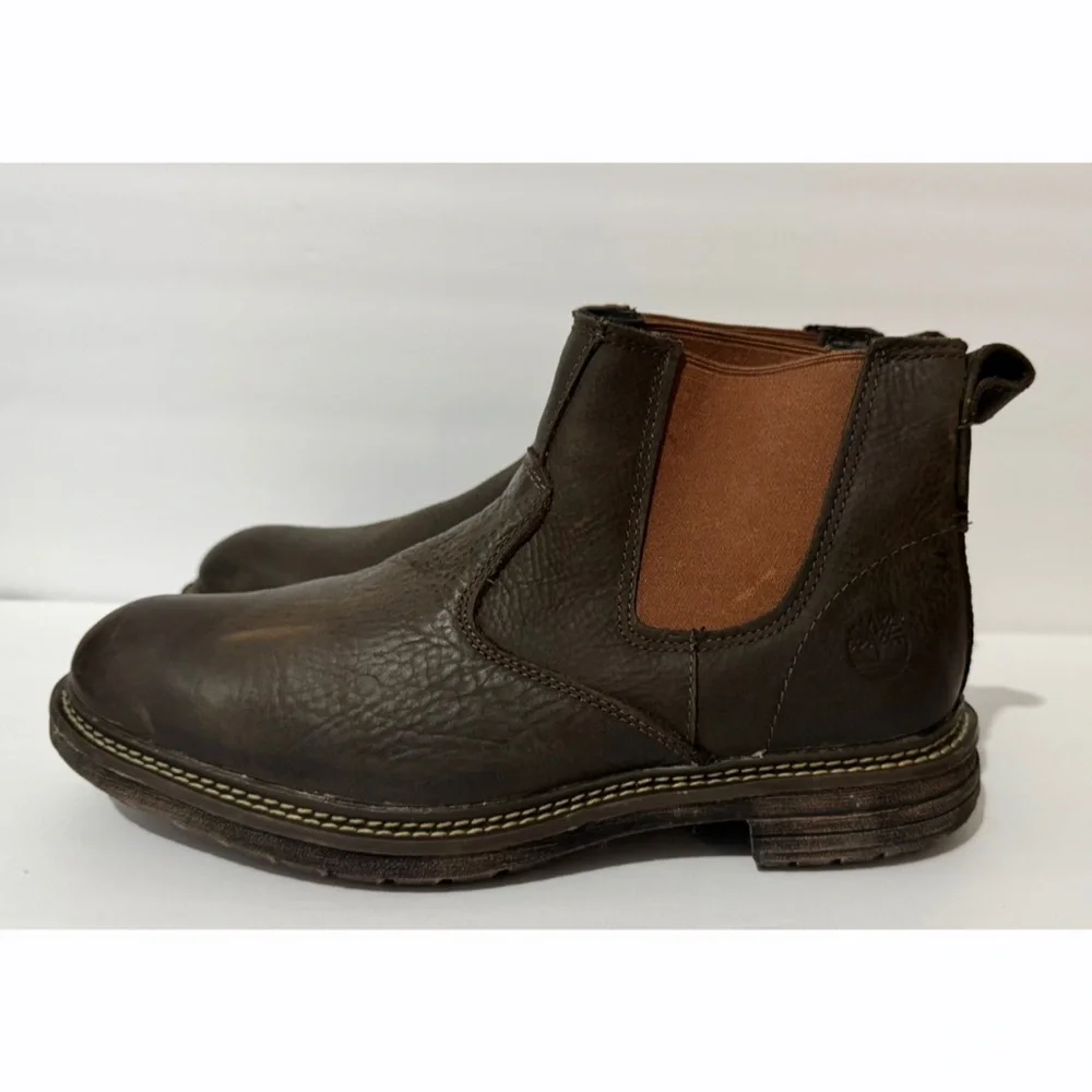 Timberland Earthkeepers Men’s Work Boots Brown Leather Size‎ 9.5 Style 5859R